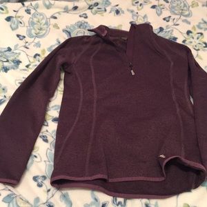 Eddie Bauer 1/4 zip long sleeved jacket